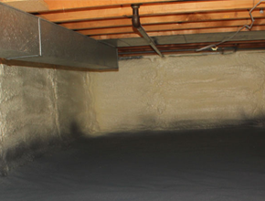 crawl space spray insulation for Connecticut